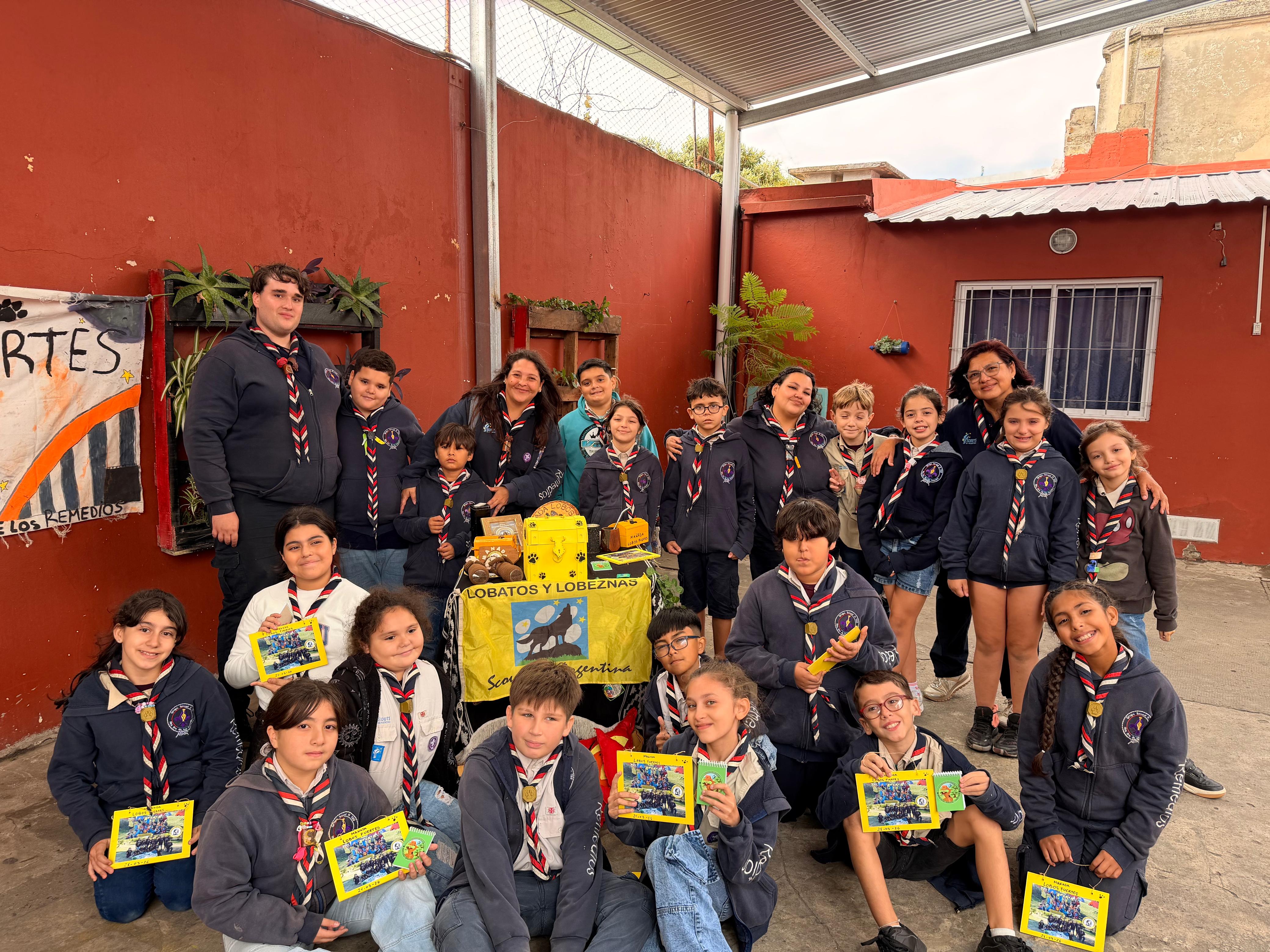 Imagen de actividades de la manada