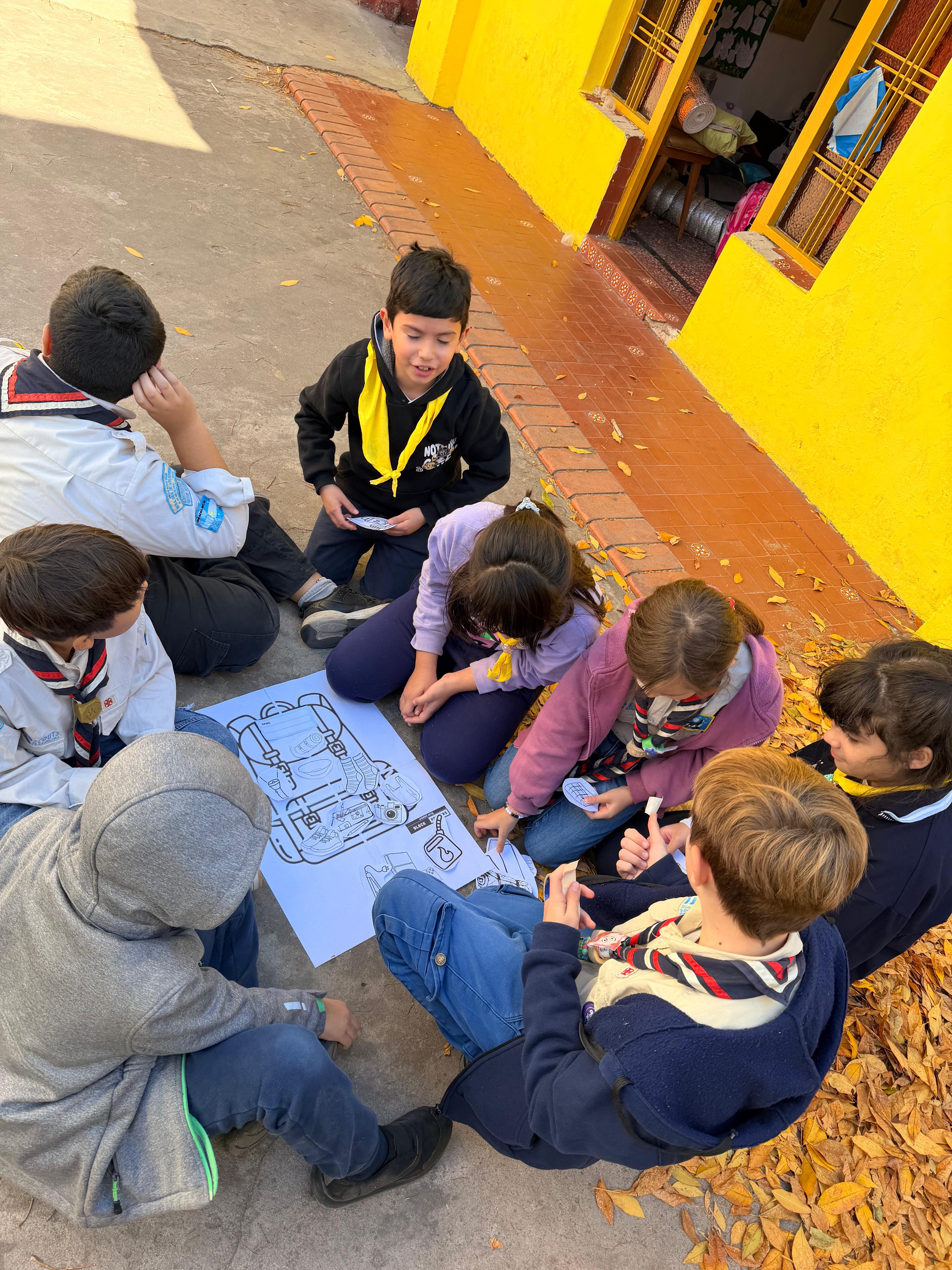 Imagen de actividades de la manada