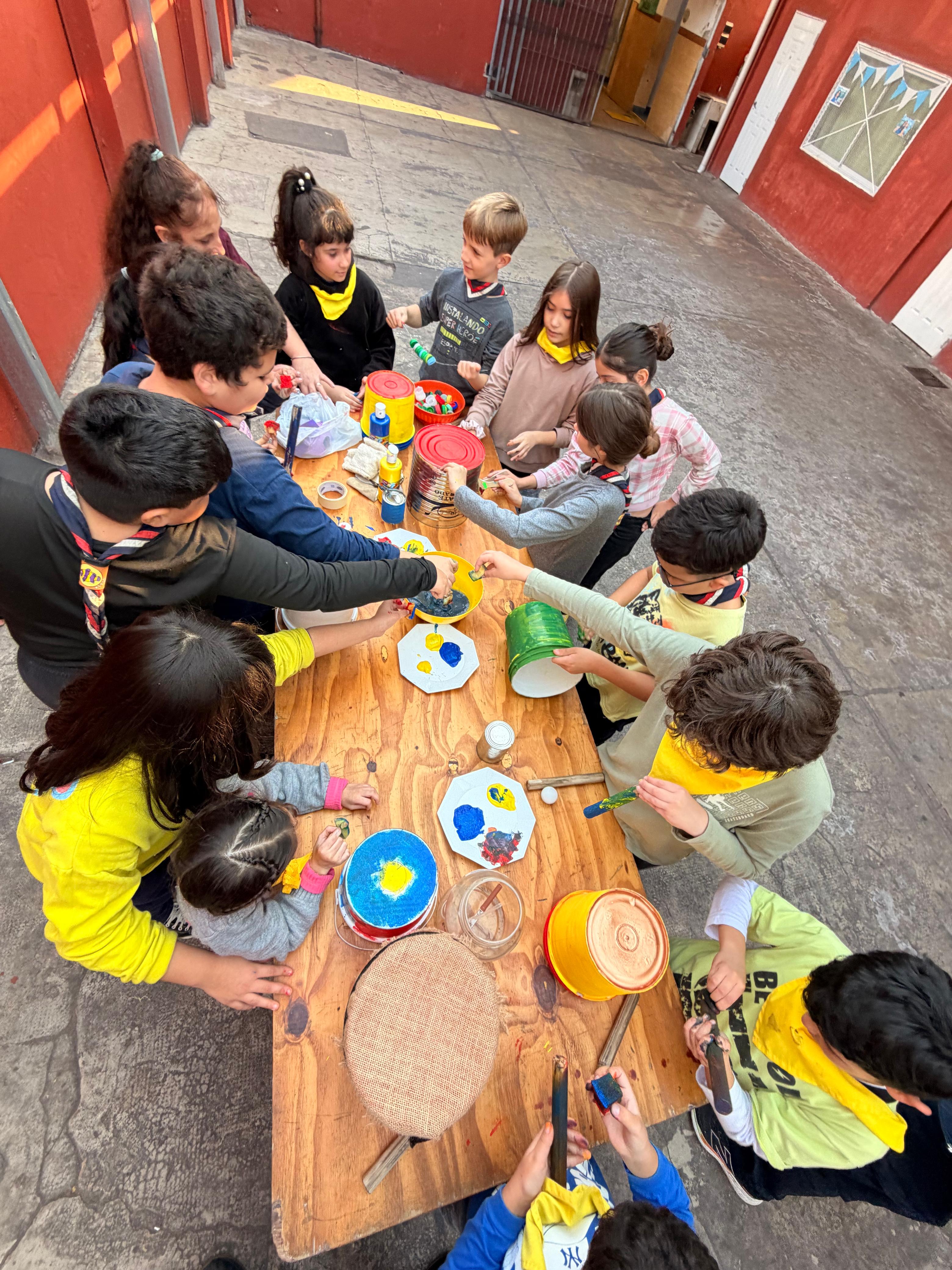 Imagen de actividades de la manada