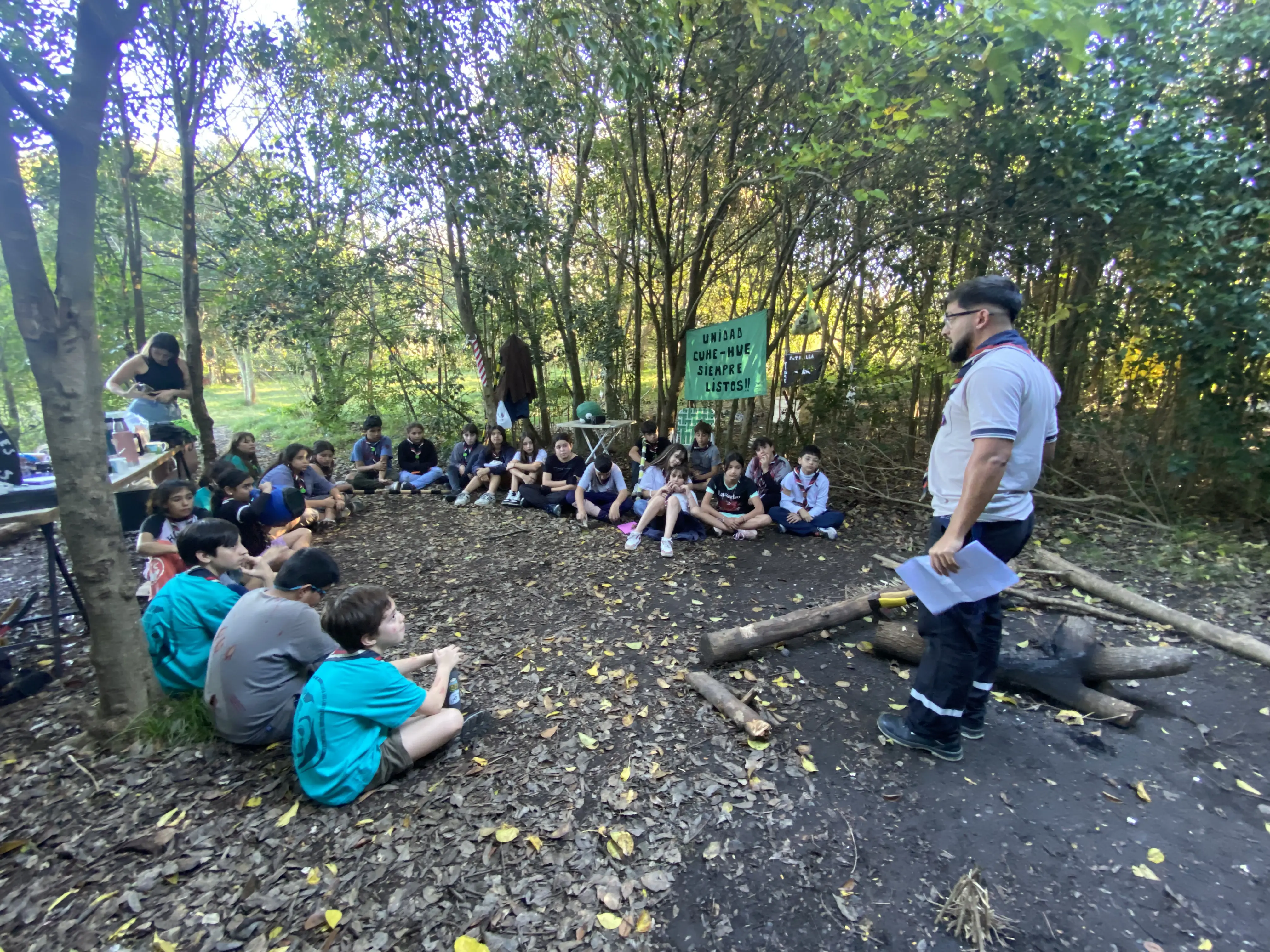 Imagen de actividades de la unidad scout