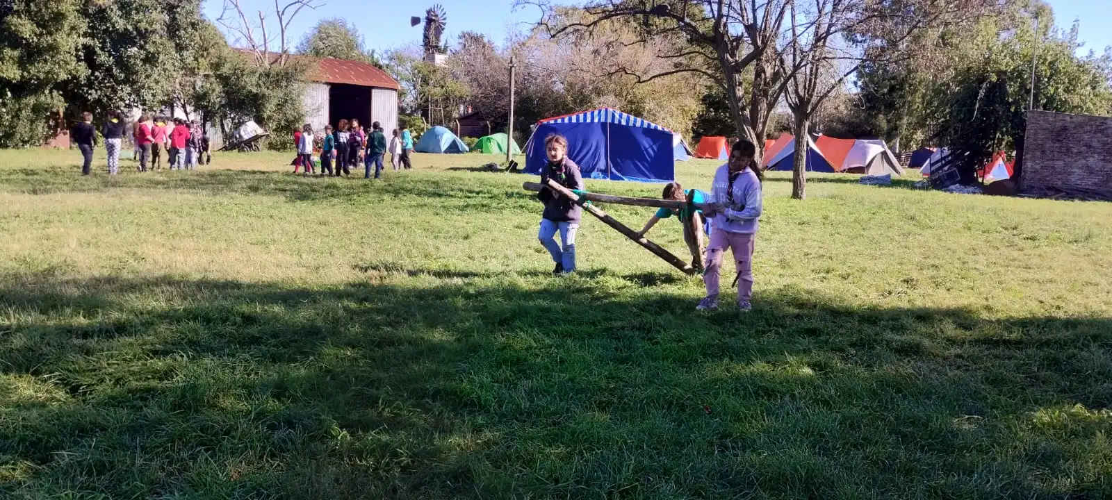 Imagen de actividades de la unidad scout